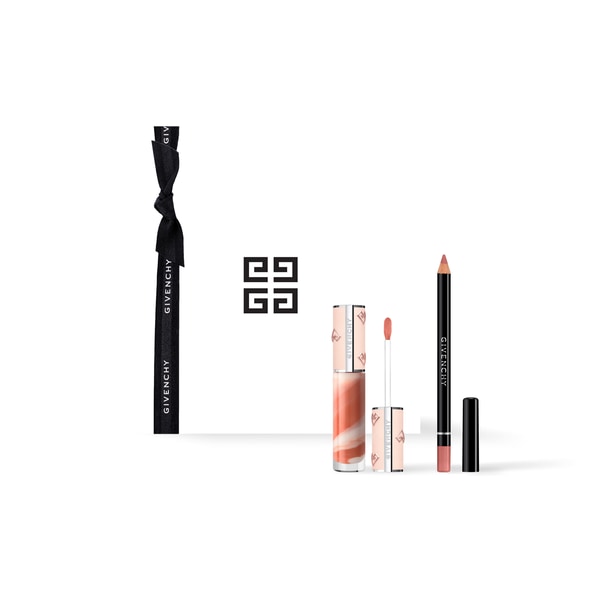 Givenchy Rose Perfecto Nude Lip Gloss & Liner Kit